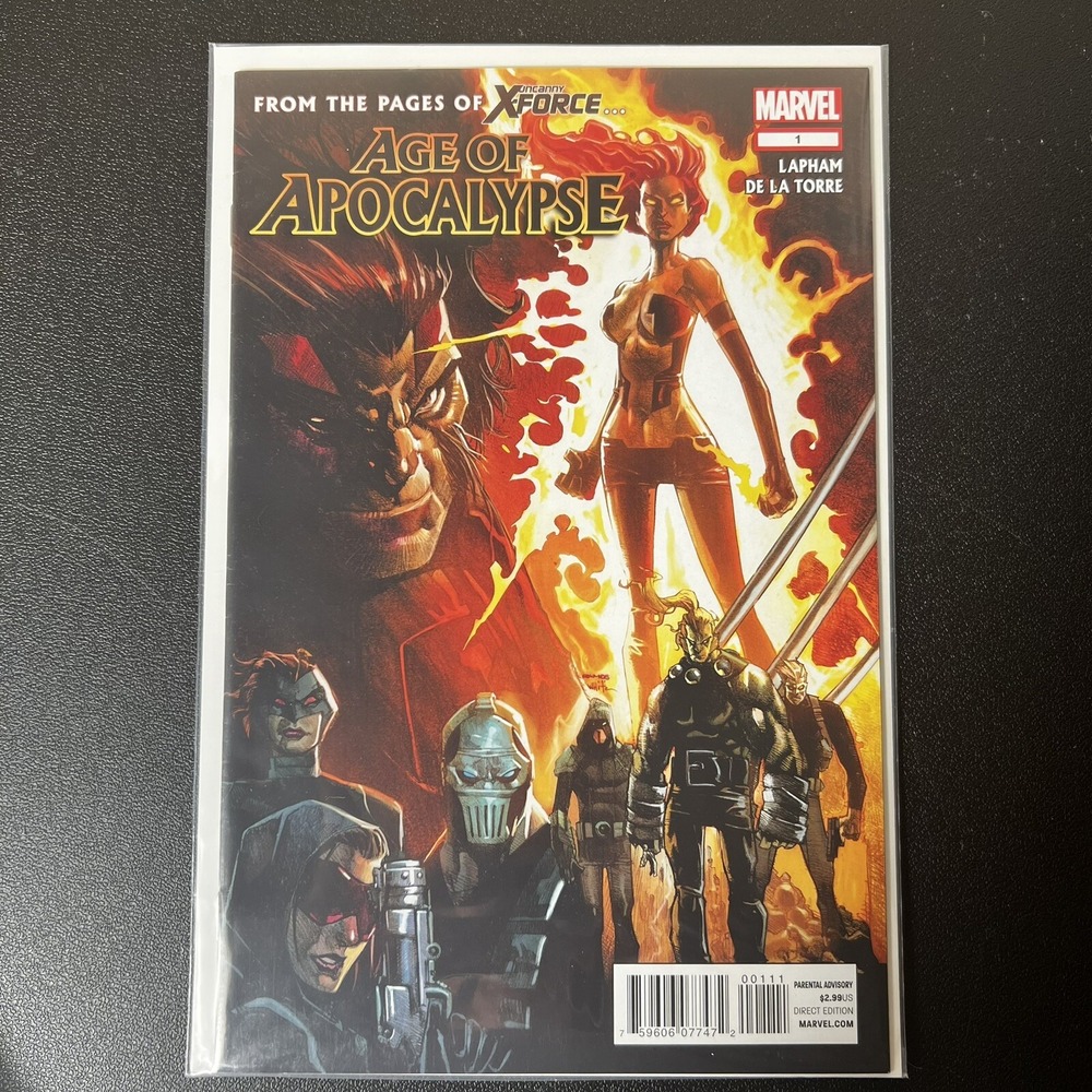 Age of Apocalypse #1 Marvel Comics 2012 Omega Jean Grey Sabretooth